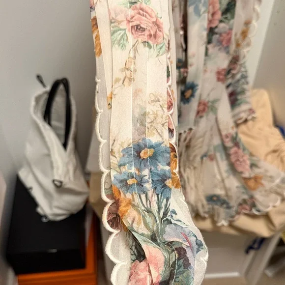Zimmermann size 1 (not junior) Pastel Floral Dress - Picture 5 of 5